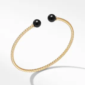 Solari Bracelet in 18K Yellow Gold with Black Onyx