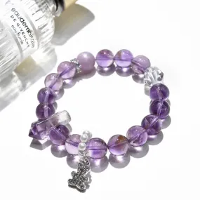 Spiritual Bear - Amethyst Bracelet