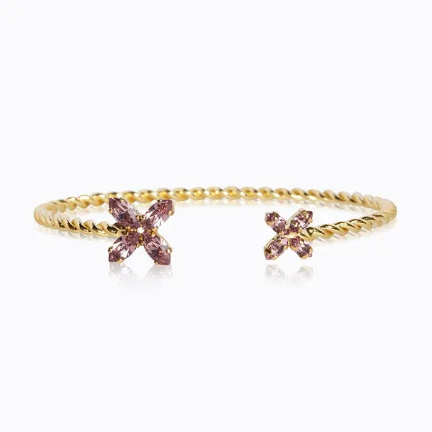 Star Bracelet Gold Amethyst