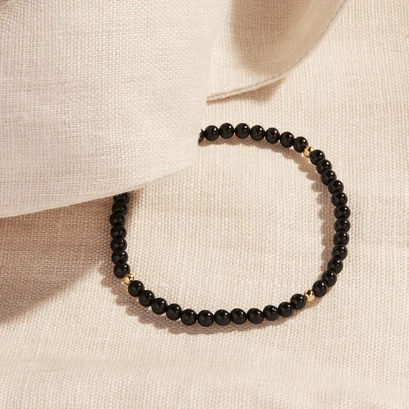 STARGAZER BLACK ONYX BRACELET