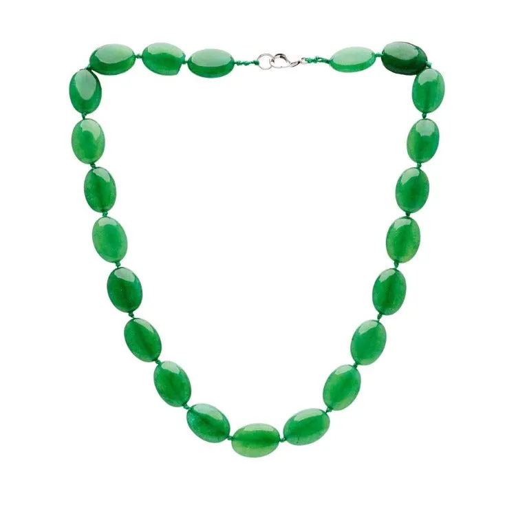 Stunning Natural Gemstone Beaded Necklace for Women Ladies and Girls