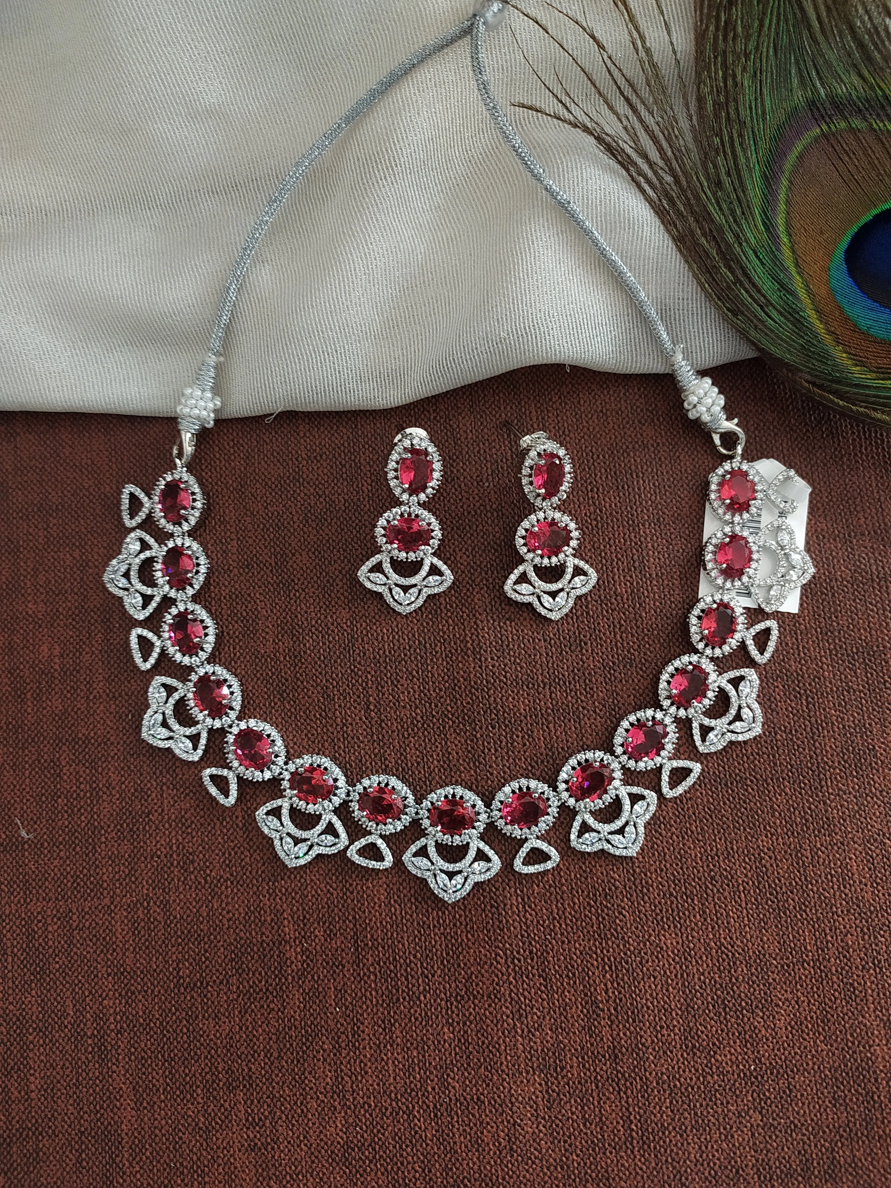 Stunning Zircon Necklace Set