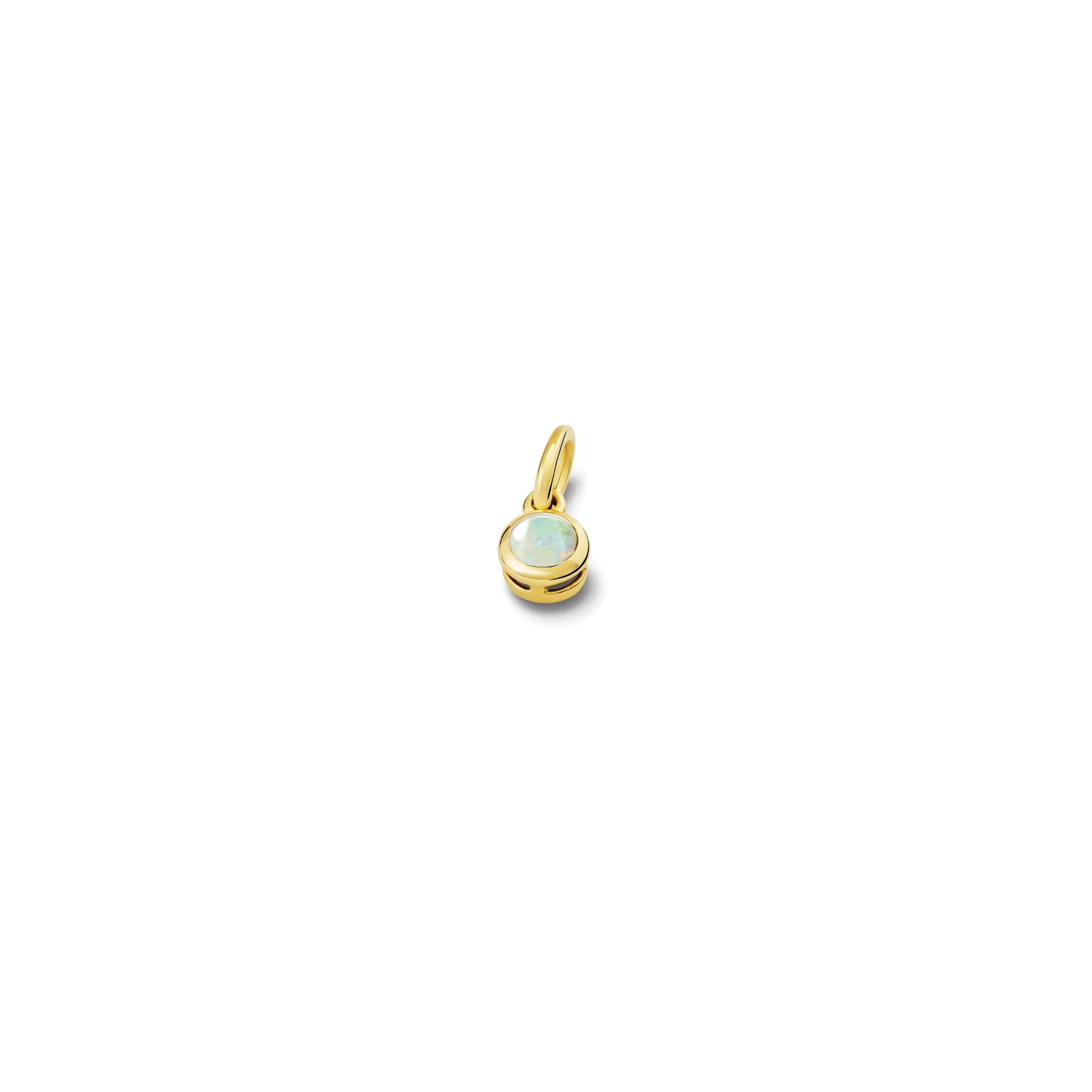 Talya Necklace Pendant Yellow Gold - Opal