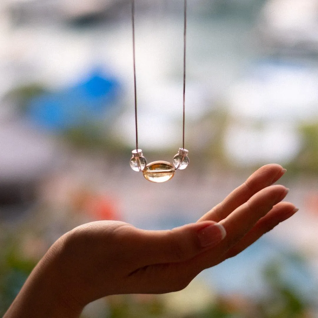 The Dew - Citrine Quartz Necklace