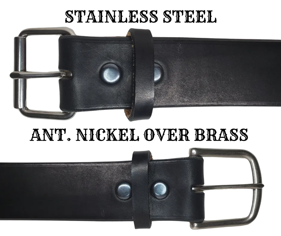 The "Yuma" 2" Heavy/Extra Wide Bridle Leather Belt