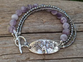 Three of Life Gemstone Bracelet