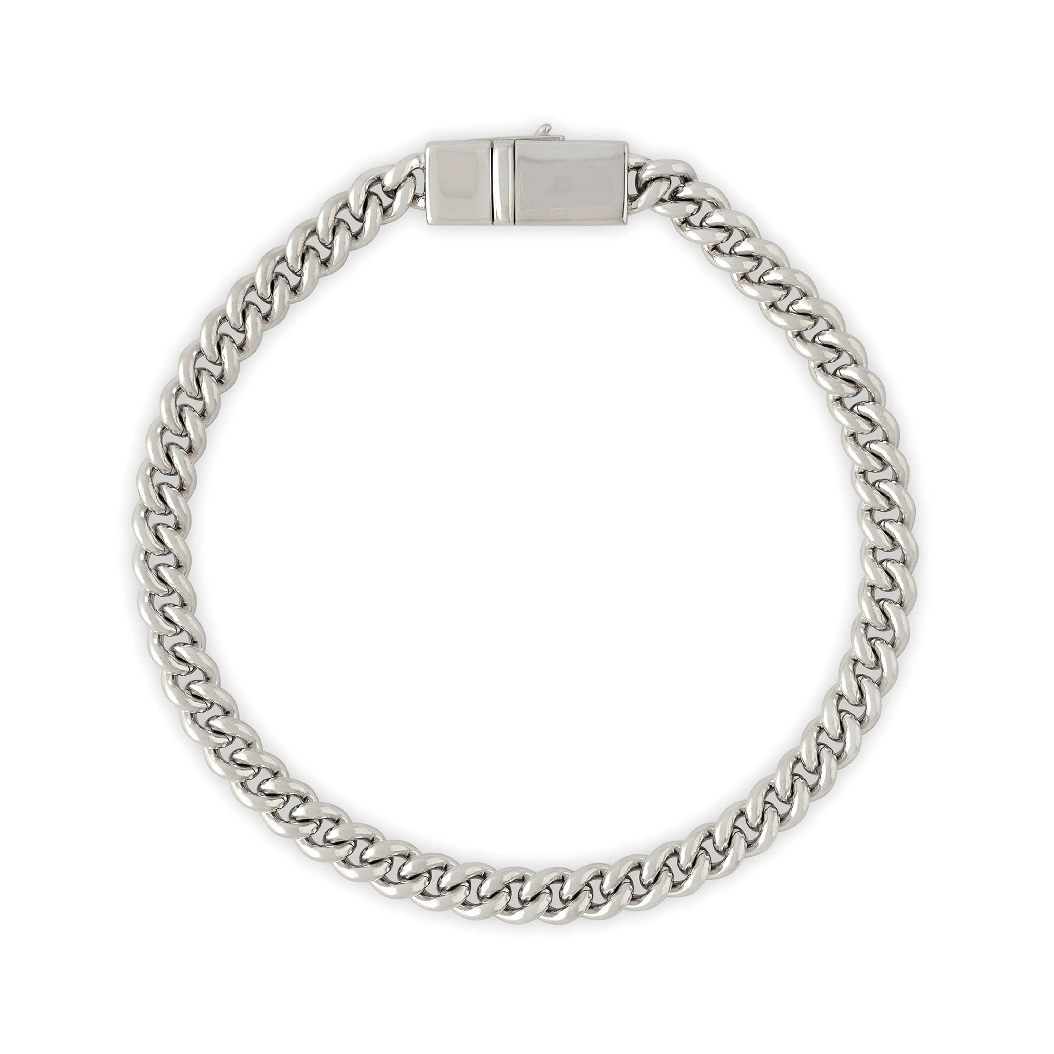 Tom Wood - Rounded Curb Bracelet