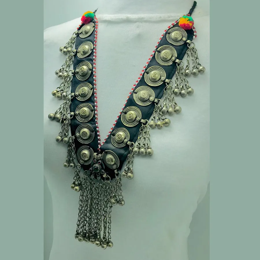 Tribal Gypsy Long Bells Nomadic Necklace