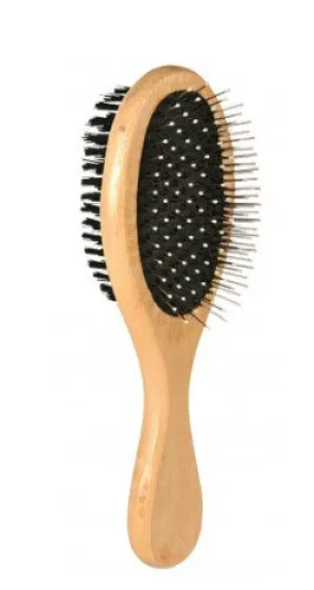 Trixie 2321 Black, Wood Dog Comb