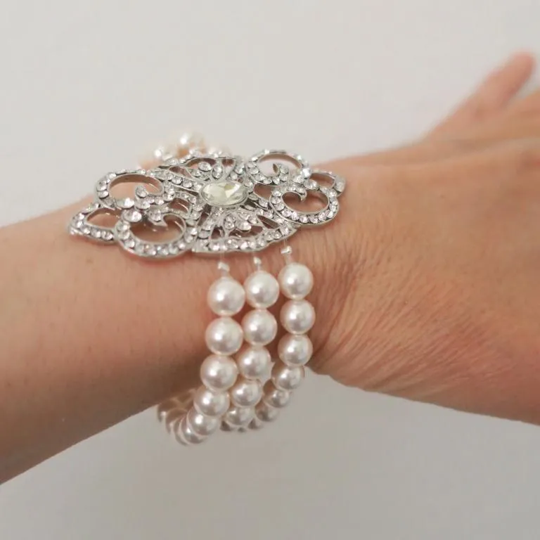 Vintage Style Bridal Bracelet