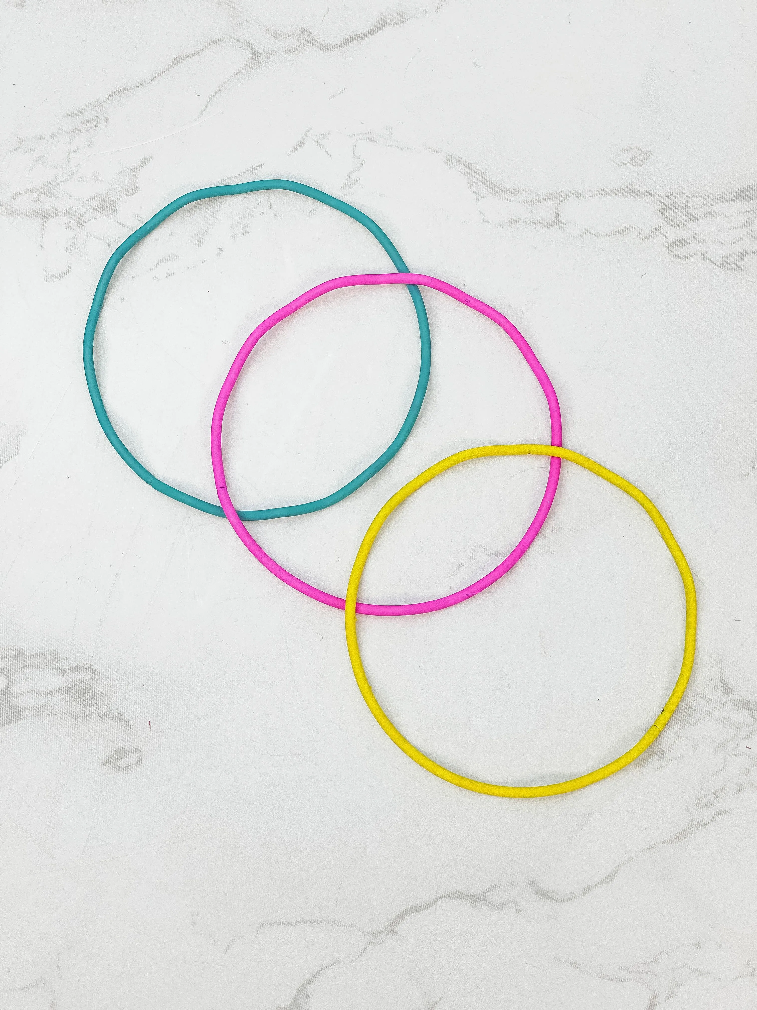 Wave Bangle Set of 3 - Multi